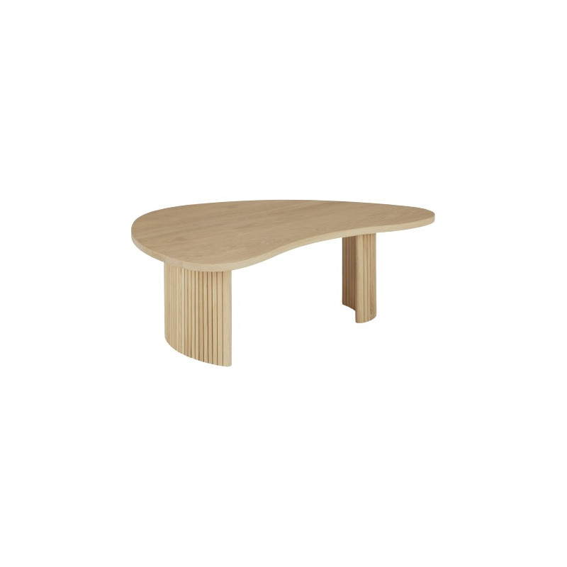 Table basse Boomerang Chêne