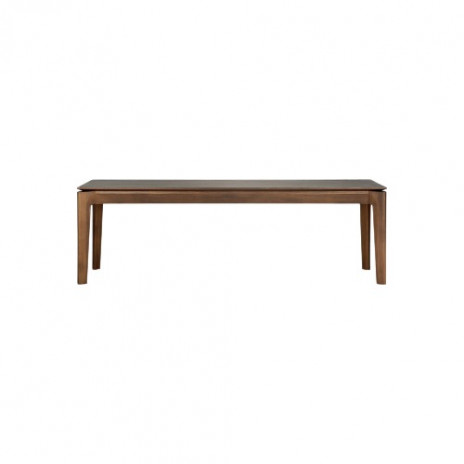 Banc Bok Teck brun 146 cm