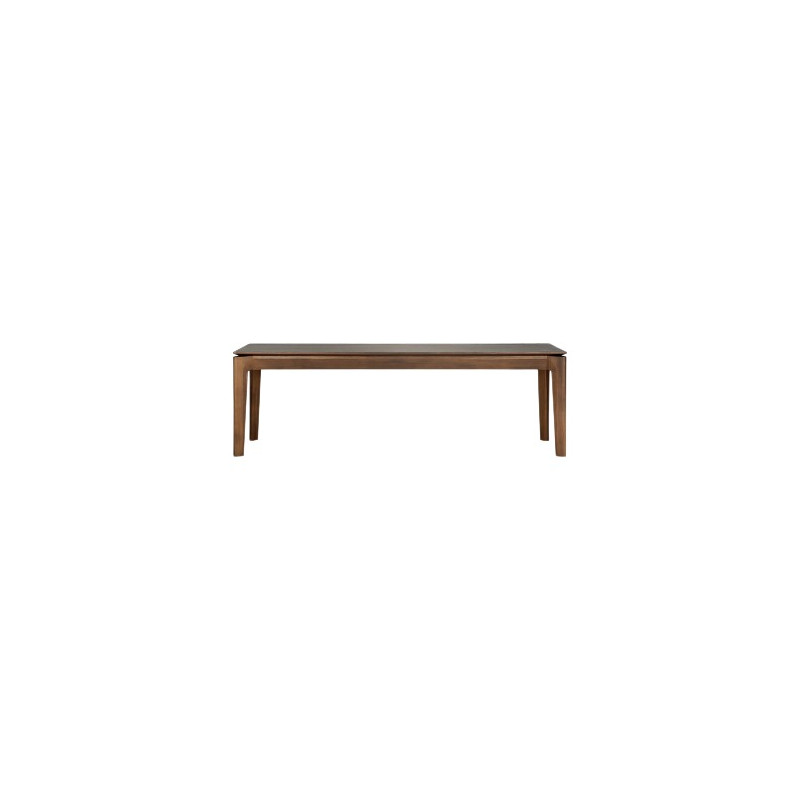 Banc Bok Teck brun 146 cm