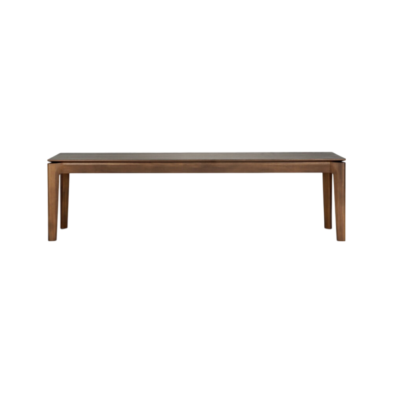 Banc Bok Teck brun 166 cm