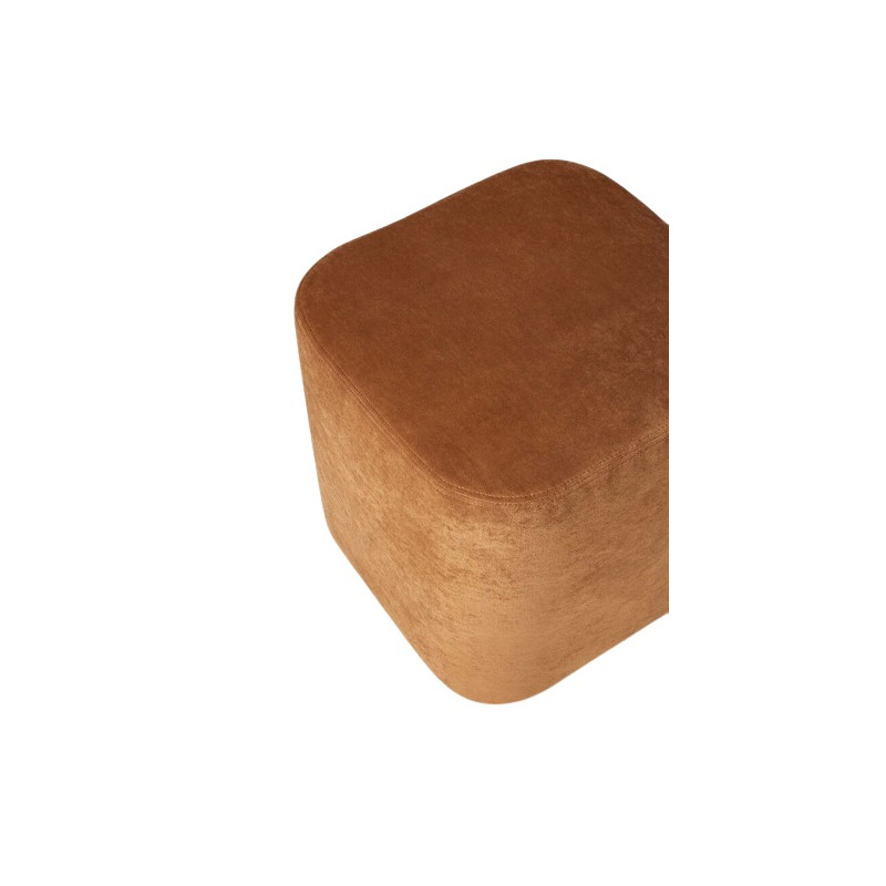 Pouf Cube Cinnamon