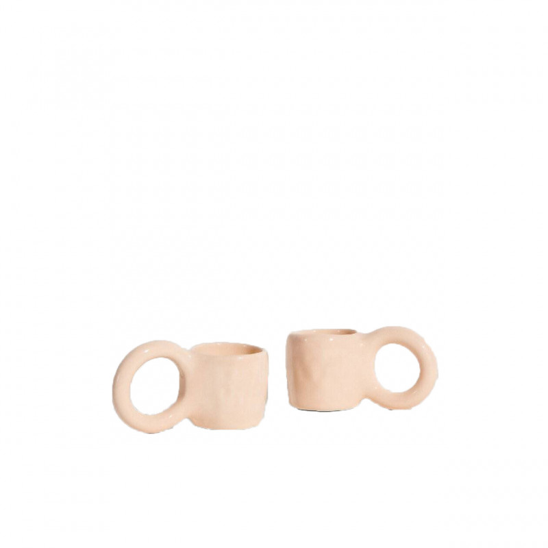 Lot de 2 Tasses Donut