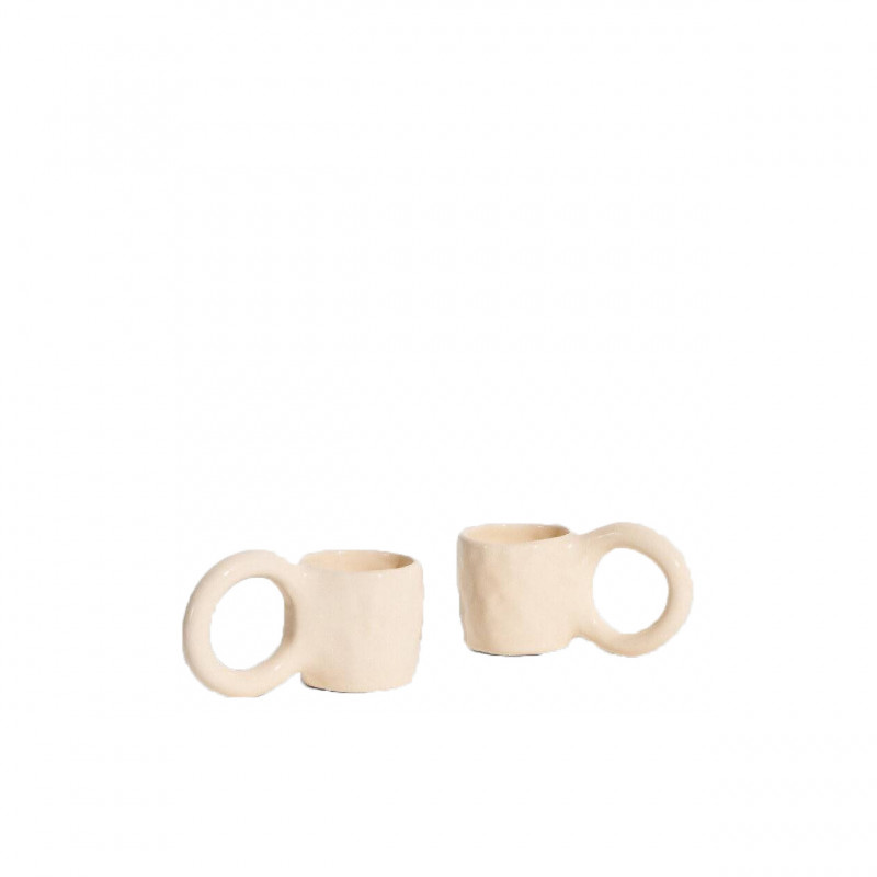 Lot de 2 Tasses Donut