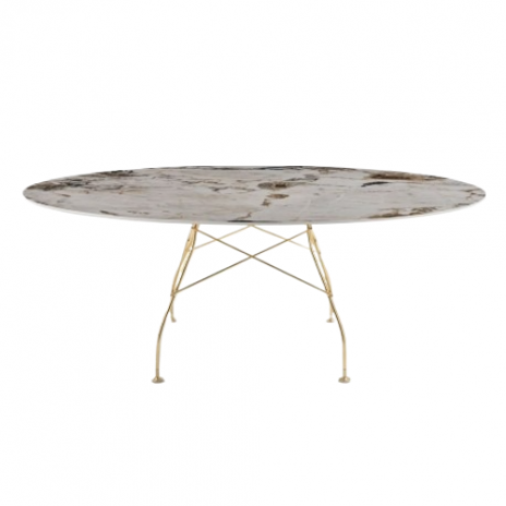 Table Glossy / plateau oval