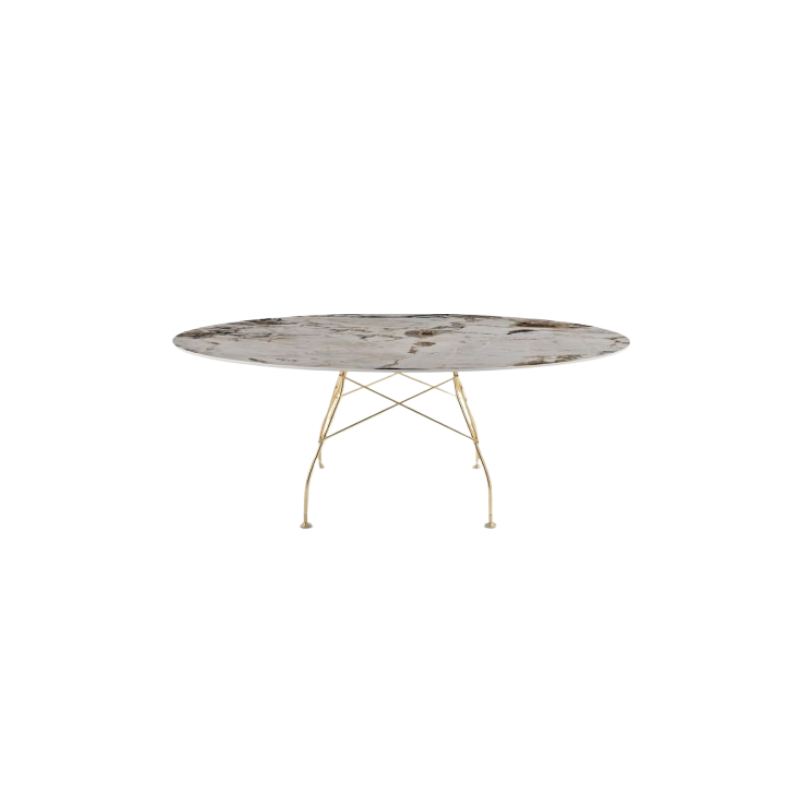 Table Glossy / plateau oval