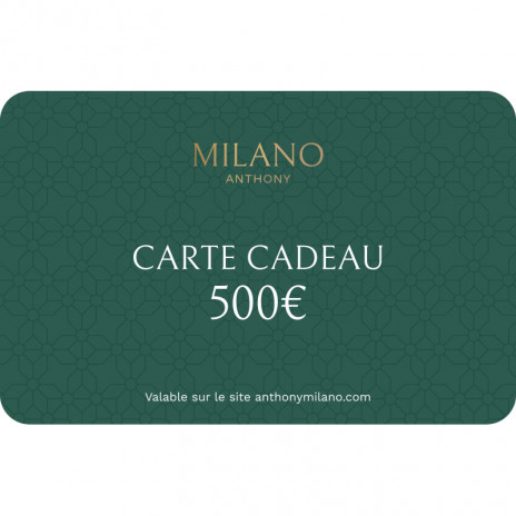 Carte cadeau - 500€