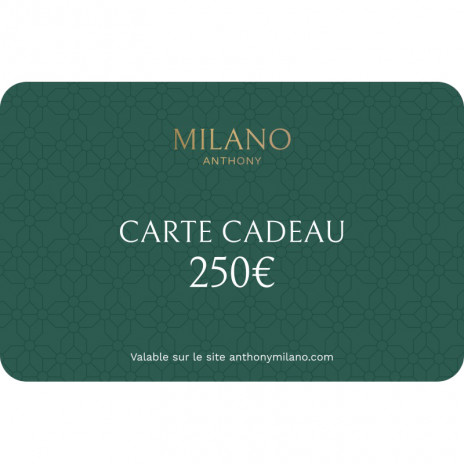 Carte cadeau - 250€