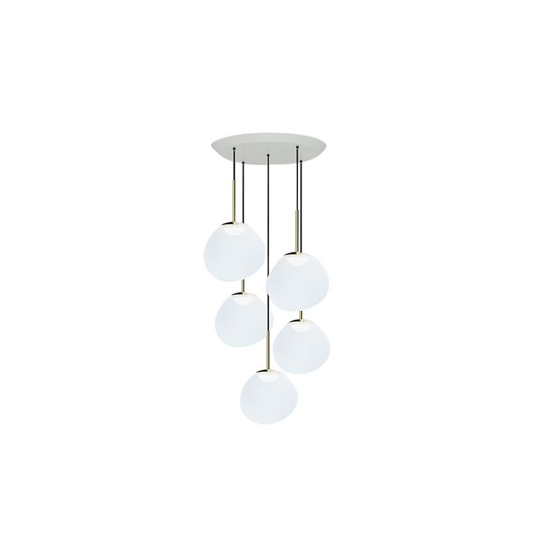 Melt Pendant System Mini Round Opal LED