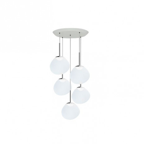 Melt Pendant System Mini Round Opal LED