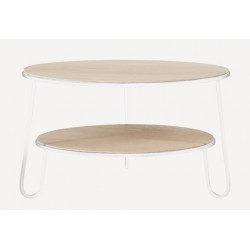 Table basse EUGÉNIE en chêne - 70cm